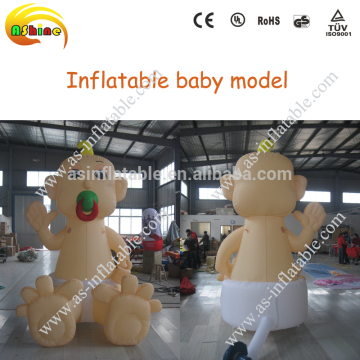 Cute inflatable baby model,inflatable promotional model