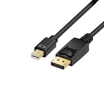 Gold-Plated Mini DisplayPort to DisplayPort Cable