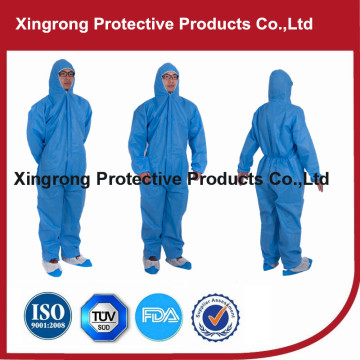 Disposable Waterproof Coverall With Hood