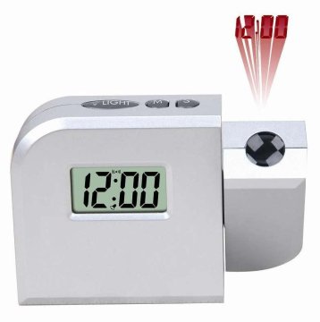 Desktop calendar LCD projection clock