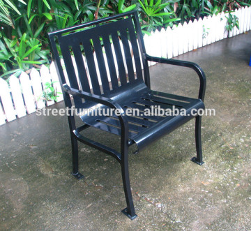 Metal garden chair outdoor metal chair metal park chair