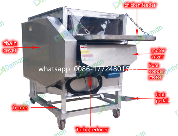 factory price poultry feather plucker chicken duck depilator machine goose quail pigeon hair plucking machine