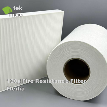 130g Fire Resistance Filter Media Material