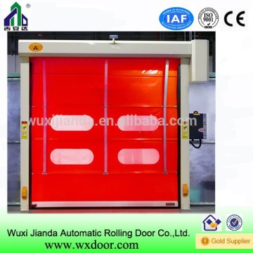 plastic screen stainless rolling door of high quality