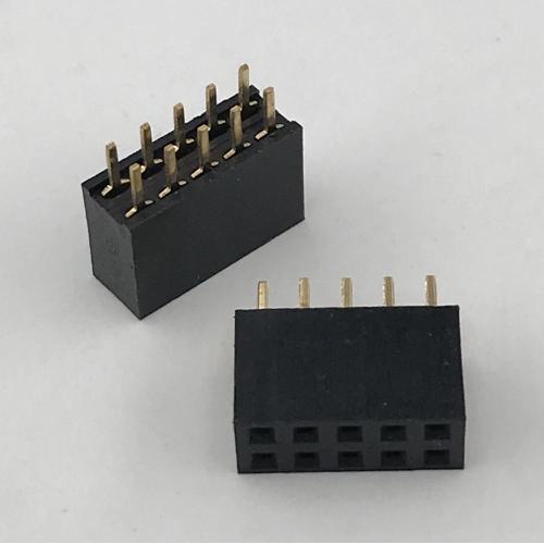 9 pin usb header connector female smd