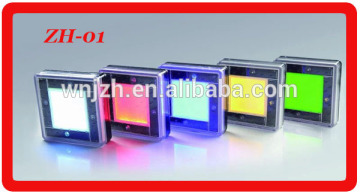 RGB Color Changing Outdoor Wireless Led Mini Solar Tile Light