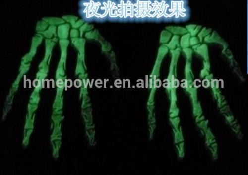 2016 Amazon Supplier New Design Party favor Cotton led Flashing glove Glow in the dark gloves