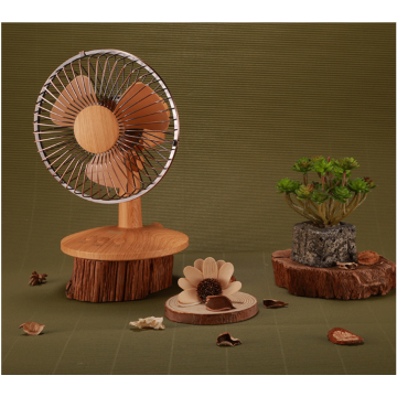 Mini USB fan quiet voice desktop table