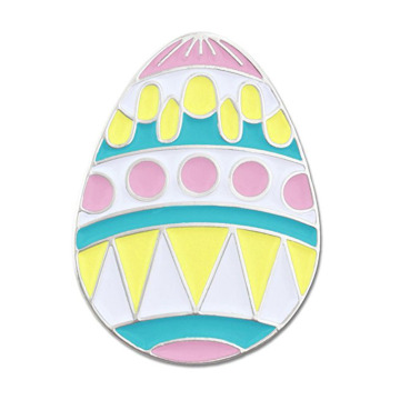 Easter Egg Holiday Spring Pastel Iron Lapel Pins