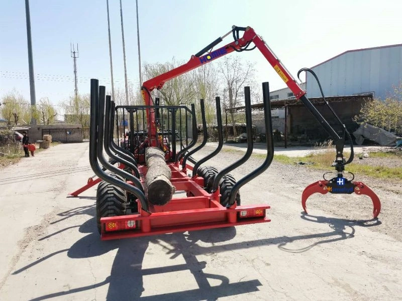 Forestry Equipment 3 Point Hitch Log Grapple, High Quality Forestry