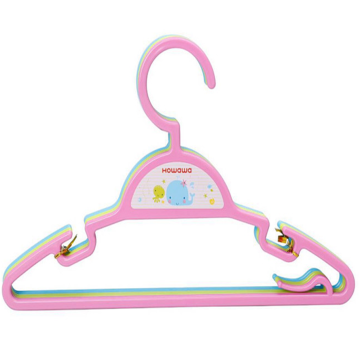 Plastic baby accessoire kledingrek kleerhanger set