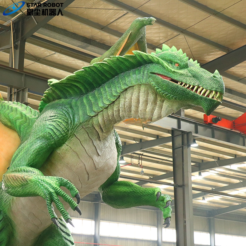 Naga Animatronik Ukuran Hidup Life Size Animatronic Dragon