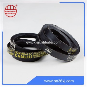 Standard less noise black rubber belts for sale