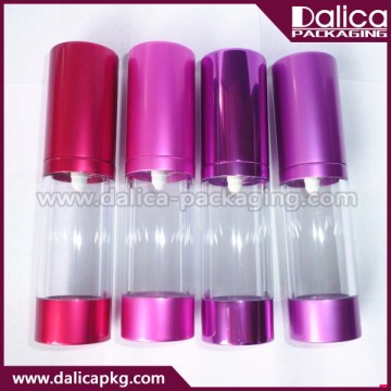 Mini stylish aluminum airless bottle