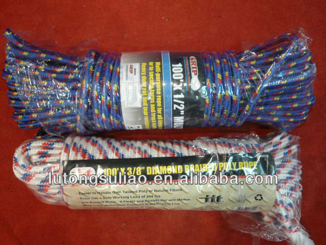wholesale PP braided packaging rope