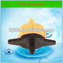 Adjustable irrigation dripper