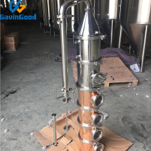 Bubble Plate Distillation still hybrid reflux copper column