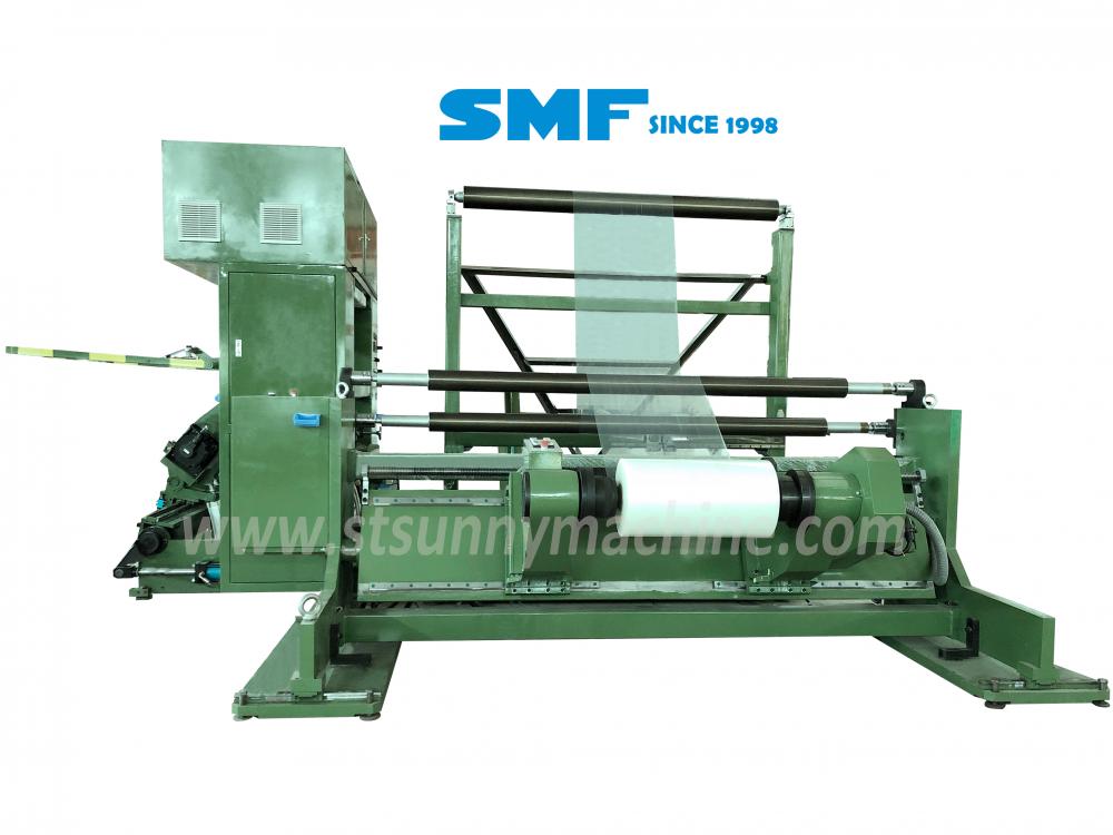 plastic film POF single triangle folding machine