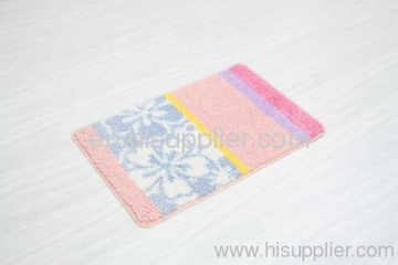 Flower Microfiber Acrylic Bath Soft Mats?