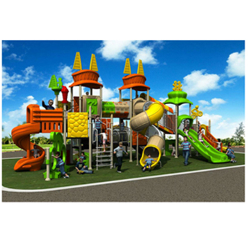 Promotional Amusement Park Safety Metal Slide
