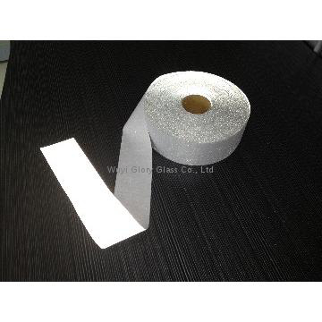 clear reflective tape 100% polyester in roll, reflective fabric