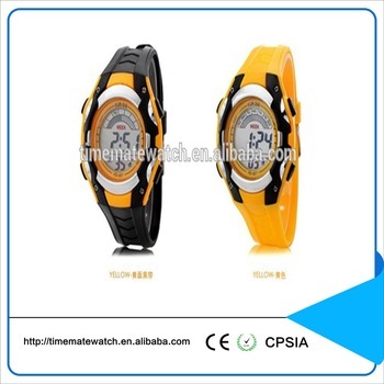 Christmas gifts children silicone digital watch fashion brand metal alloy digital watch