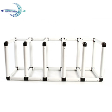 Kindergarten Sensory Integration Toy: Plastic Tire Rolling Rings Rack for Children