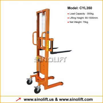 CYL350 Hand Winch Stacker