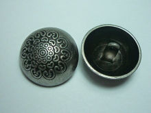 fashionable laser engraving metal button