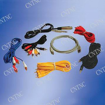 RCA Cable and USB Cable with Connector