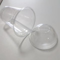 Copa biodegradable de PLA transparente con bebida fría tapa