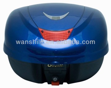 motorcycle plastic tail box the plastic storage box for motorcycle