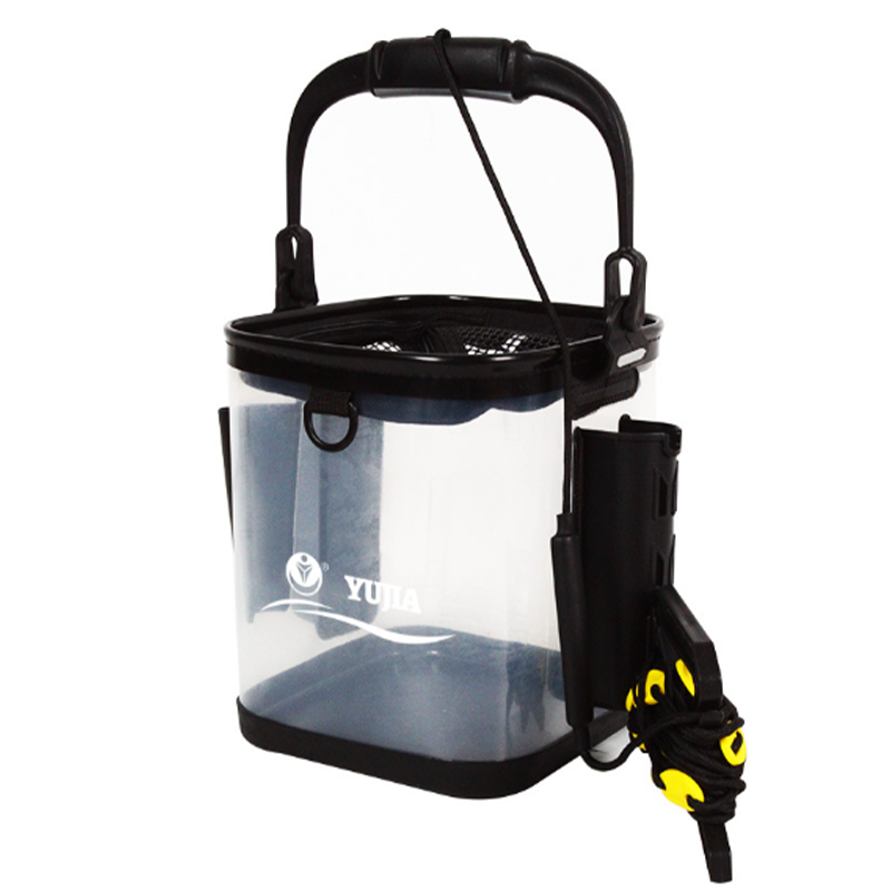 Live Fishing Bait Bucket Portable  Multi-Functional Container of Fetch Water
