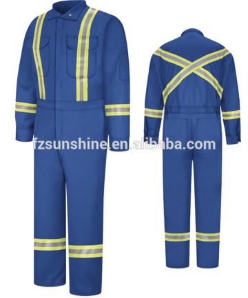2016 Blue Acid Resistant Anti Fire Coverall Workwear