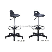 Adjustable ESD Lab Stools and Swivel Chairs without Wheels