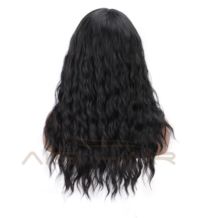 Black Middle Part Long Natural Wave New Design Synthetic Long Wavy Lace Front Wigs Lace Front Wigs for Black Women