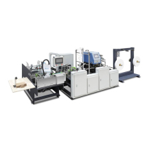 Automatic Round Rope Paper Handle Making And Pasting Machine