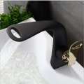 Artículos sanitarios modernos Negro luxuryTaps grifo de agua del lavabo del lavabo del baño