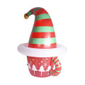 Jul gummibåtar uppblåsbar hat gård dekoration
