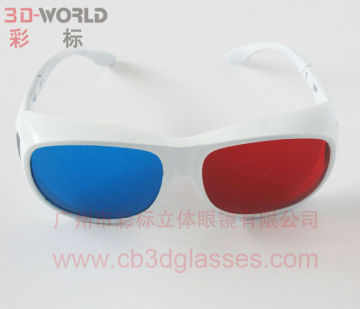 wholesale 3d plastic glasses support OEM