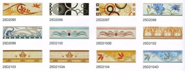 ceramic wall tile 3x10 " , kiln produce stello tile