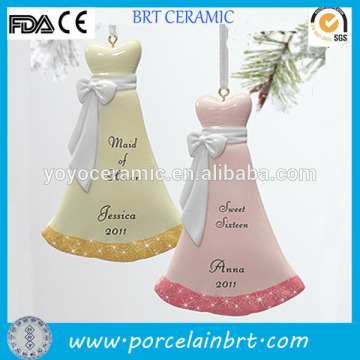 Hanging ceramic bridal gift party decoration