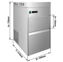 Hot Selling Small Home Ice Maker Mini Ice Maker Bar Ice Cube Maker