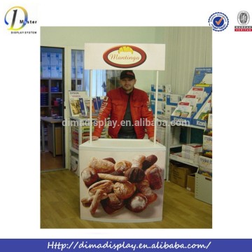 DM PE+ABS demonstration counter,demo table,promotional stand