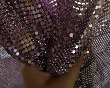 Aluminum Metallic Fabric Cloth