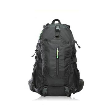 large capacity cheap customized black backpack