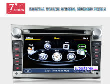 Subaru Legacy Outback GPS Sat NavDVD Player / WinCE 6.0 Bluetooth Car Radio with Sat Nav