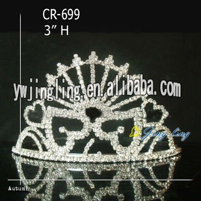 Wholesale Rhinestone Small Crowns And Tiaras