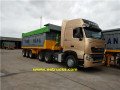 รถเทรลเลอร์รถเทรลเลอร์ Tri-axle 32 Ton End