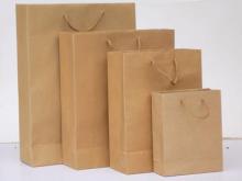 no prinitng plain kraft paper bag